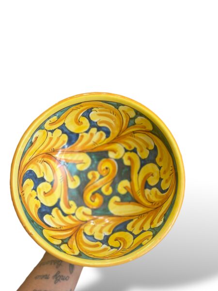 Ciotola Barocca V. - in ceramica di Santo stefano di Camastra