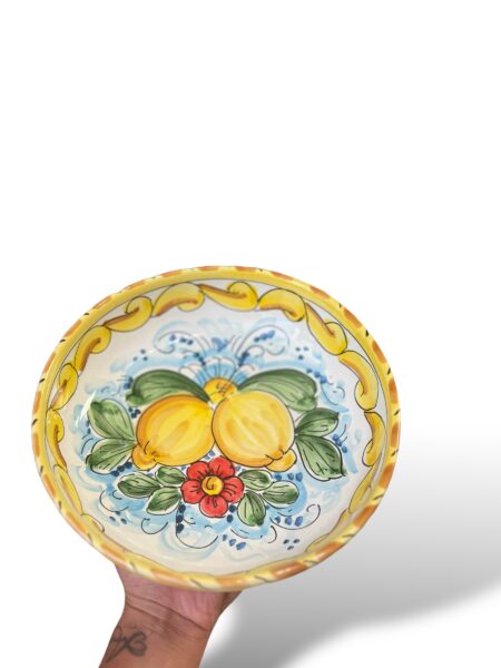 Fondina Classica Limoni - in ceramica di Santo stefano di camastra