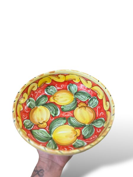 Fondina Limoni - in ceramica di S.Stefano di Camastra