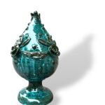 Pigna Pumo verde smeraldo - in ceramica di Santo Stefano di Camastra