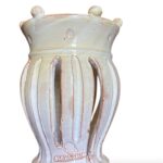 Vasetto Corona Intagliato - in ceramica di S.Stefano di Cam