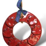 Ghirlanda Natalizia – in ceramica di Santo Stefano di Camastra