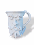 Brocca Verga Bianca - in ceramica di Santo Stefano di Camastra