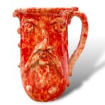 Brocca Verga Rossa in ceramica - di Santo Stefano di Camastra