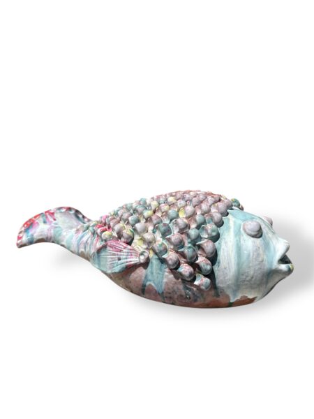 Pesce Balestra - in ceramica di Santo Stefano di Camastra