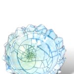 Fiore di Loto Grande carta da Zucchero - in ceramica di Santo Stefano di Camastra