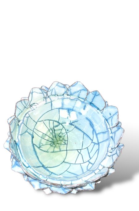 Fiore di Loto Grande carta da Zucchero - in ceramica di Santo Stefano di Camastra