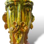 Testa Vaso - I Sicani - in ceramica di S.Stefano di Camastra