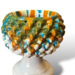 Vaso Pigna Kl in ceramica di Santo Stefano di Camastra