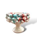 Mezza pigna artigianale scolata AR - in Ceramica di Santo Stefano di Camastra