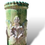 Vaso cuore sacro – VR – in ceramica in Santo Stefano di Camastra