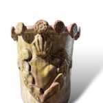 Vaso cuore sacro – SB – in ceramica in Santo Stefano di Camastra