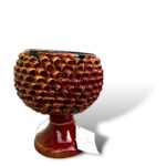Vaso mezza Pigna RG – in ceramica di Santo Stefano di Camastra