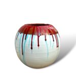 Vaso boccia BR - in ceramica di Santo Stefano di Camastra
