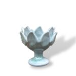 Ciotola fiore di loto -C- in Ceramica di Santo Stefano di Camastra