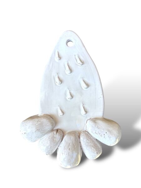 Pala Fico d’india piccola bianca – in Ceramica di Santo Stefano di Camastra