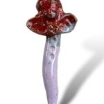Corno Angelo bicolor - in Ceramica di Santo Stefano di Camastra