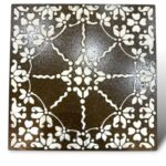 Tagliere in pietra lavica quadrato -BN- In Ceramica di Santo Stefano di Camastra