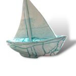 Barca a Vela grande -V- in Ceramica di Santo Stefano di Camastra