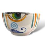 Ciotola pokè Big Eyes - in Ceramica di Santo Stefano di Camastra