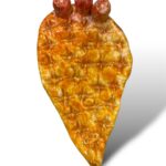 Pala di Fico arancio - in Ceramica di Santo Stefano di Camastra