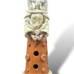 Matrangela Candeliere -BM- In Ceramica di Santo Stefano di Camastra