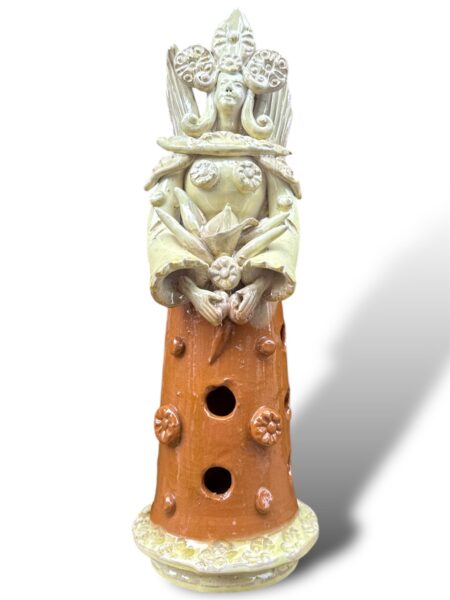 Matrangela Candeliere -BM- In Ceramica di Santo Stefano di Camastra