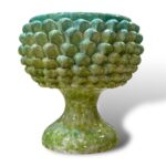 Vaso mezza pigna -VV- In Ceramica di Santo Stefano di Camastra
