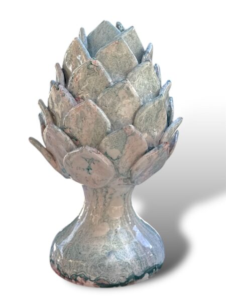 Pigna Carciofo -AB- in Ceramica di Santo Stefano di Camastra