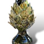 Pigna Carciofo -VN- In Ceramica di Santo Stefano di Camastra