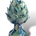 Pigna Carciofo -BVA- in Ceramica di Santo Stefano di Camastra