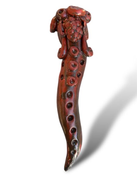 Corni Applicazioni Uva - in Ceramica di Santo Stefano di Camastra