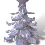Alberello Natalizio viola - in Ceramica di Santo Stefano di Camastra