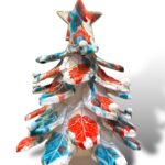 Alberello Natalizio -RB- in Ceramica di Santo Stefano di Camastra