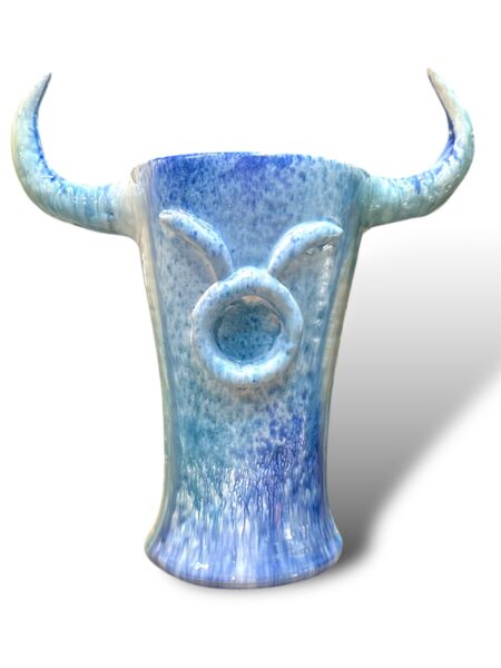 Vaso Toro - in Ceramica di Santo Stefano di Camastra