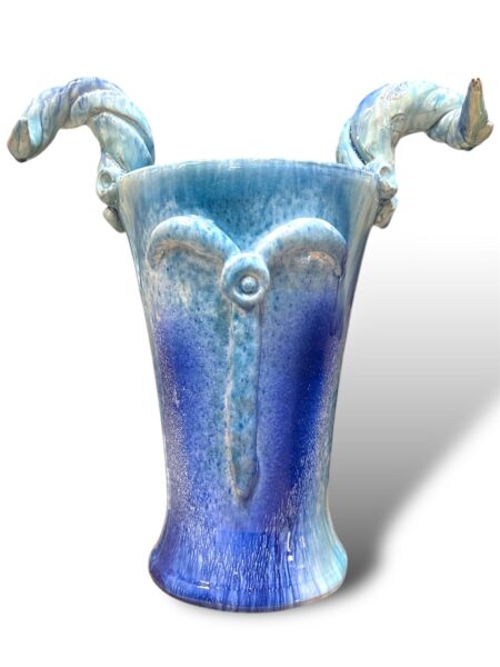Vaso Ariete - in Ceramica di Santo Stefano di Camastra