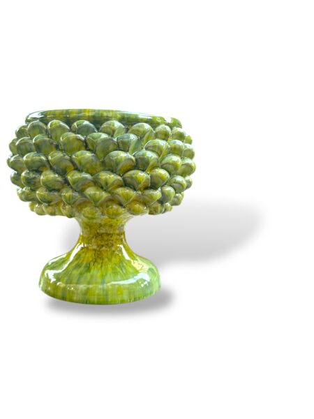 Vaso Mezza Pigna Kaleido -V- In Ceramica di Santo Stefano di Camastra