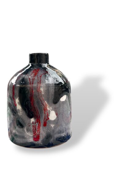 Bottiglia -NG- in ceramica di Santo Stefano di Camastra