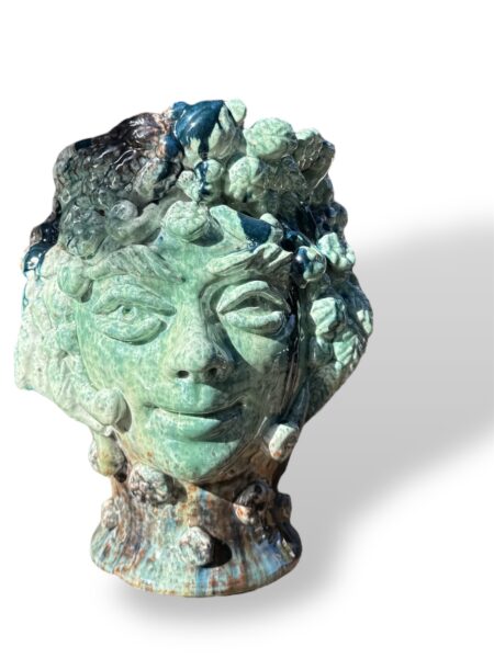 Testa Legia - in Ceramica di Santo Stefano di Camastra