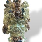 Testa artistica Kaleido - in Ceramica di Santo Stefano di Camastra