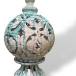 Lume Arabo Grande -VV- In Ceramica di Santo Stefano di Camastra