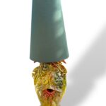Lume Satiro - in Ceramica di Santo Stefano di Camastra