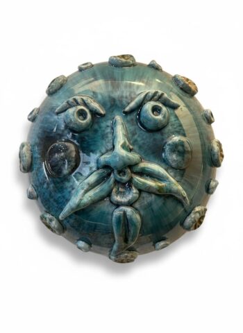 Maschera Sikana -B- in Ceramica di Santo Stefano di Camastra