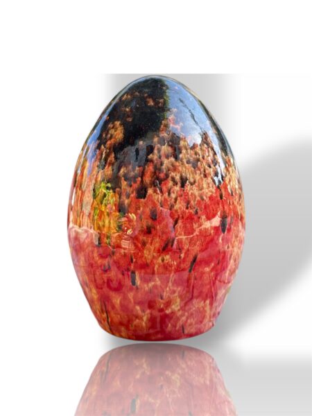 Uova di Pasqua con applicazioni -RN- in Ceramica di Santo Stefano di Camastra