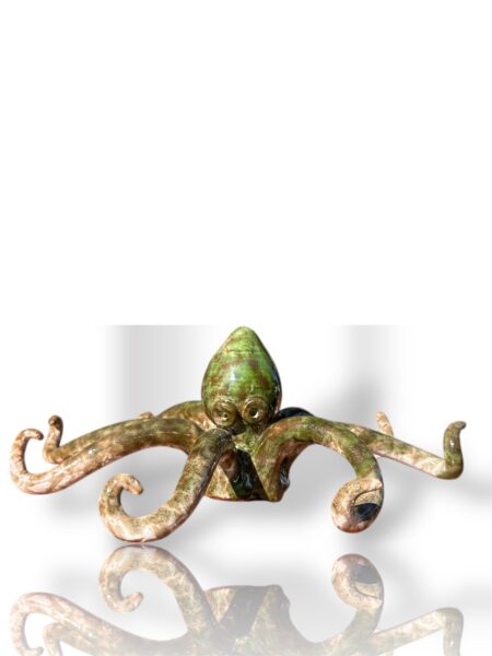 Polpo Marino -VM- In Ceramica di Santo Stefano di Camastra