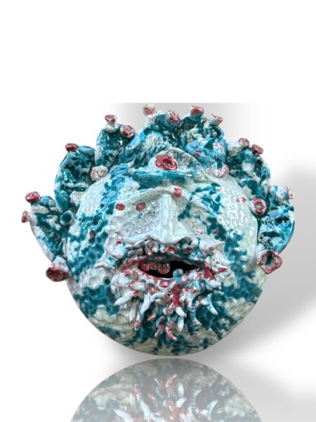 Maschera Polifemo - in Ceramica di Santo Stefano di Camastra