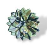Fiore di Loto da Muro -VB- In Ceramica di Santo Stefano di Camastra
