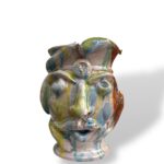 Vasetto Re Sardina - in Ceramica di Santo Stefano di Camastra