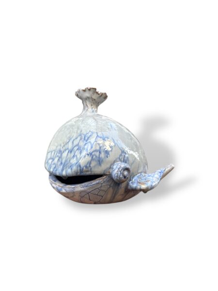 Pesce balena -A- in Ceramica di Santo Stefano di Camastra