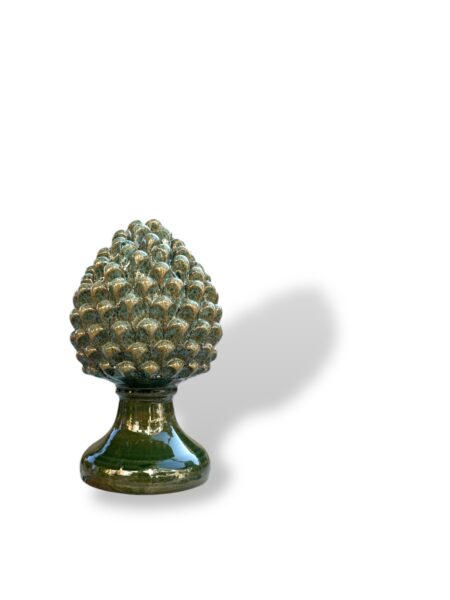 Pigna verde scuro – in Ceramica di Santo Stefano di Camastra